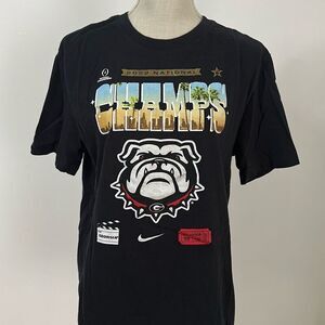 Nike Georgia Bulldogs College Football Playoff 2022 National Champions Local T-S